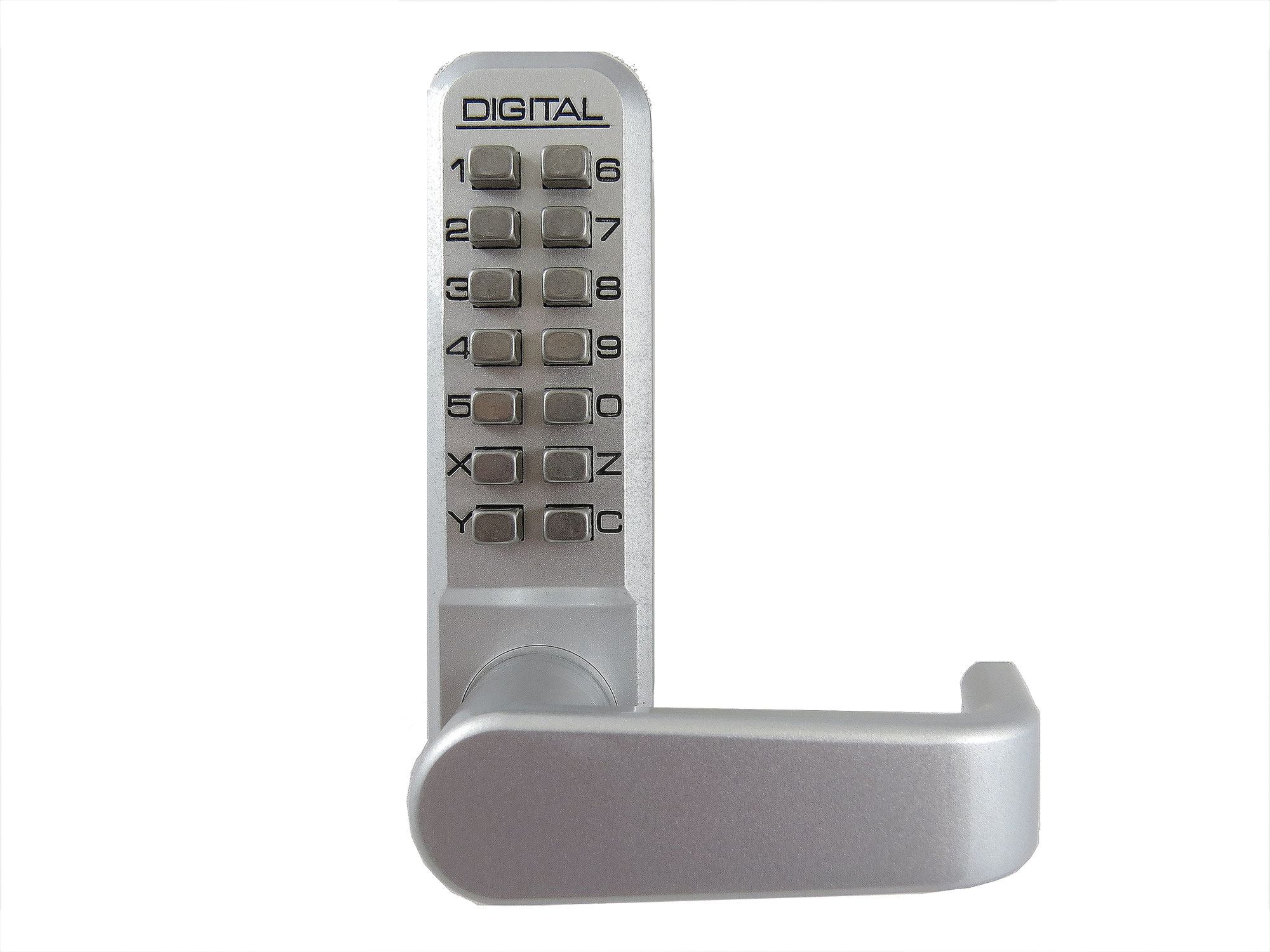 Lockey 2985DC Double-Keypad Narrow-Stile Passage Latchbolt Keypad Lock